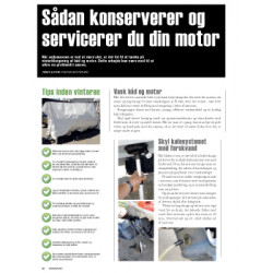Sådan konserverer og servicerer du din motor